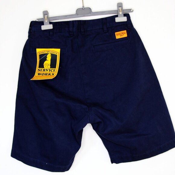 BNWT SS25 SERVICE WORKS DRILL PART TIMER SHORTS S & M & L - Picture 3 of 15